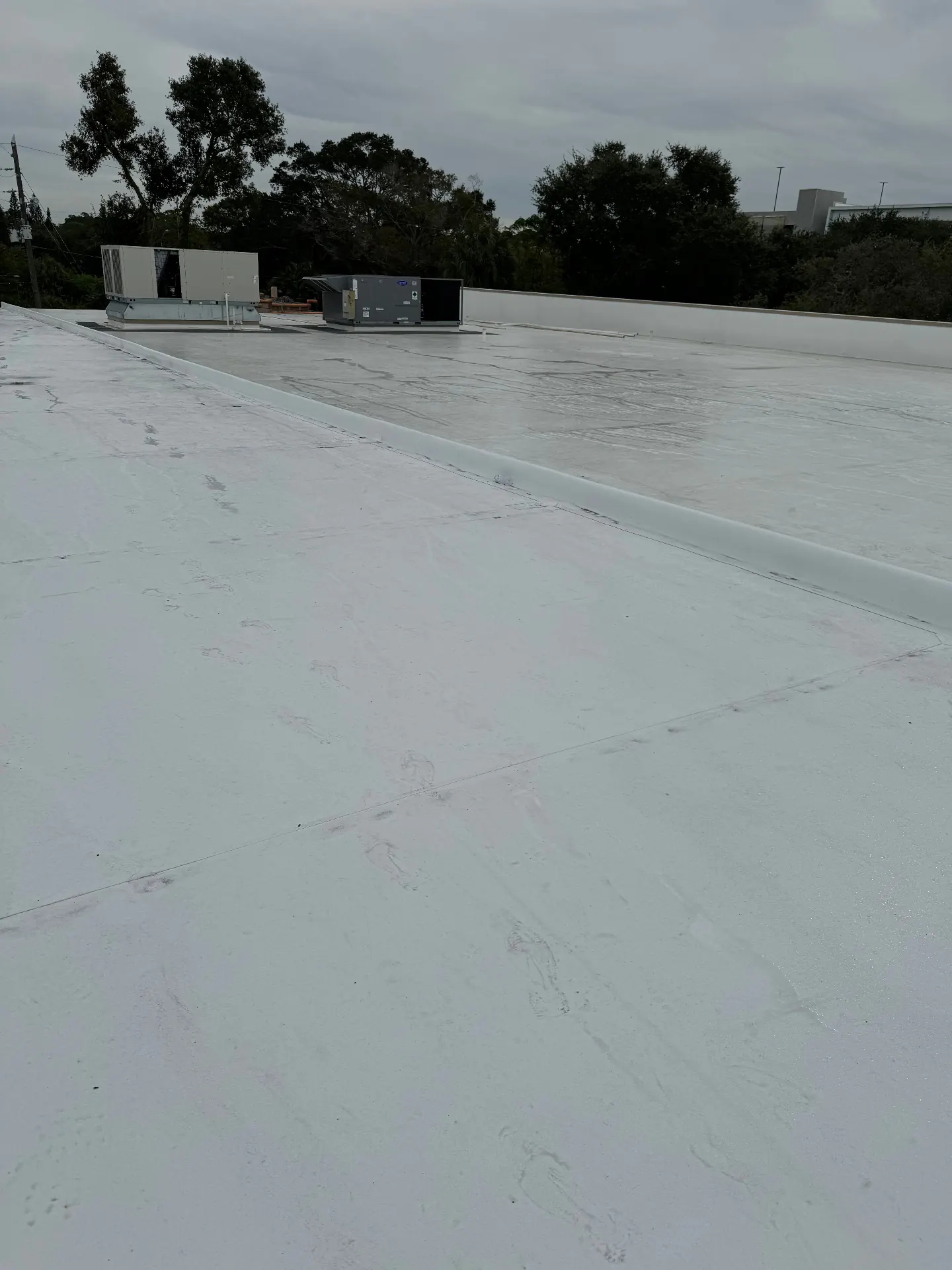Legend Roofing commercial TPO roof installation